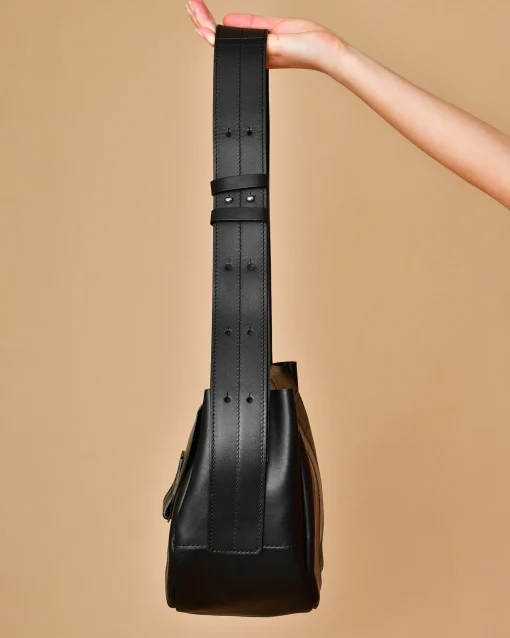 La Piscine Paris Sac porté épaule en cuir Falorni*Femme Sacs