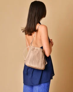 La Piscine Paris Sac porté épaule en cuir perforé Anita Bilardi*Femme Sacs