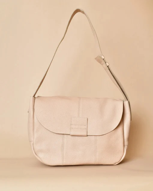 La Piscine Paris Sac porté épaule en cuir texturé Falorni*Femme Sacs