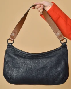 La Piscine Paris Sac porté épaule en cuir texturé Falorni*Femme Sacs