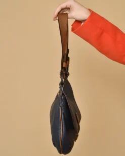 La Piscine Paris Sac porté épaule en cuir texturé Falorni*Femme Sacs