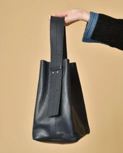 La Piscine Paris Sac porté épaule en cuir texturé Falorni*Femme Sacs