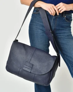 La Piscine Paris Sac porté épaule en cuir texturé Falorni*Femme Sacs