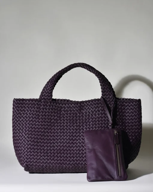 La Piscine Paris Sac porté épaule en cuir tressé Falorni*Femme Sacs