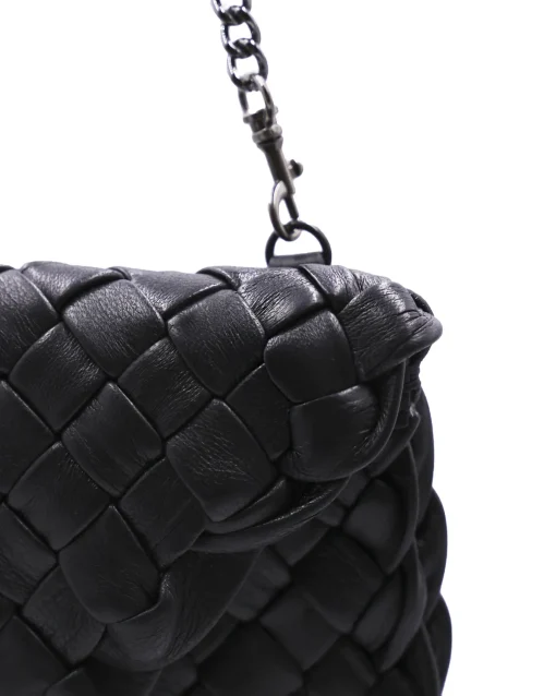 La Piscine Paris Sac porté épaule en cuir tressé Falorni*Femme Sacs