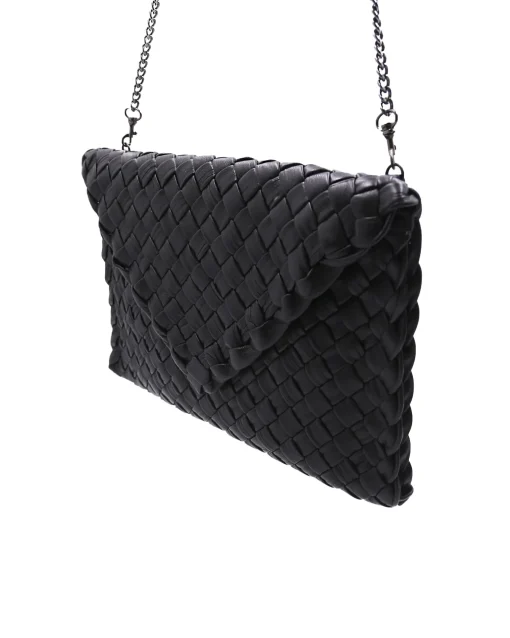La Piscine Paris Sac porté épaule en cuir tressé Falorni*Femme Sacs