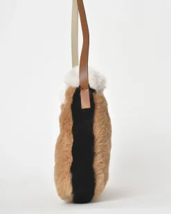 La Piscine Paris Sac porté épaule en fourrure synthétique Anita Bilardi*Femme Sacs