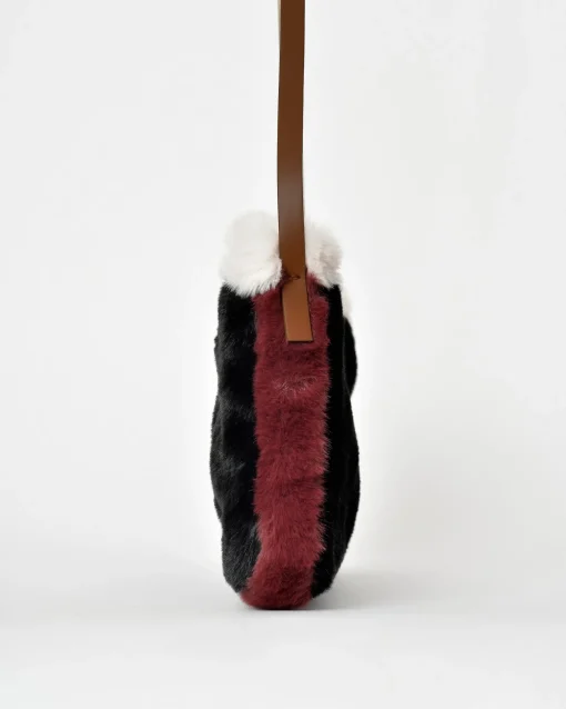 La Piscine Paris Sac porté épaule en fourrure synthétique Anita Bilardi*Femme Sacs