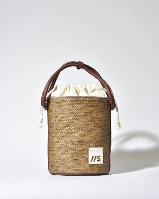 La Piscine Paris Sac seau en raphia Sfizio*Femme Sacs