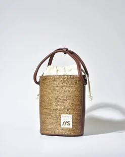 La Piscine Paris Sac seau en raphia Sfizio*Femme Sacs