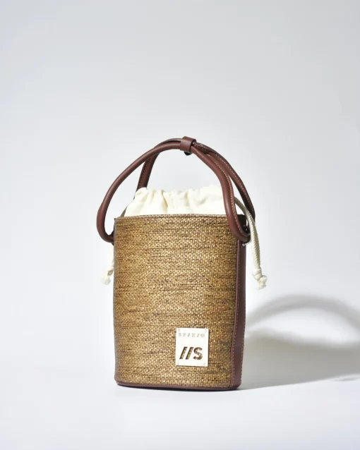 La Piscine Paris Sac seau en raphia Sfizio*Femme Sacs