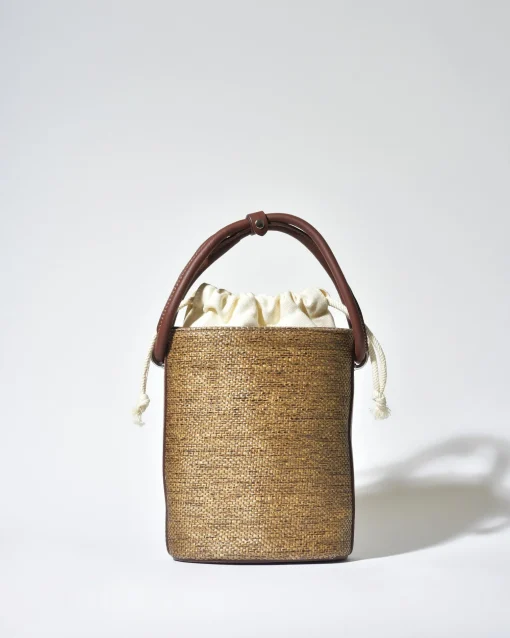 La Piscine Paris Sac seau en raphia Sfizio*Femme Sacs
