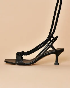 La Piscine Paris Sandales à cordon es Tela*Femme Chaussures