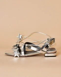 La Piscine Paris Sandales es métallisées Lorena Antoniazzi*Femme Chaussures