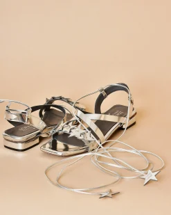 La Piscine Paris Sandales es métallisées Lorena Antoniazzi*Femme Chaussures