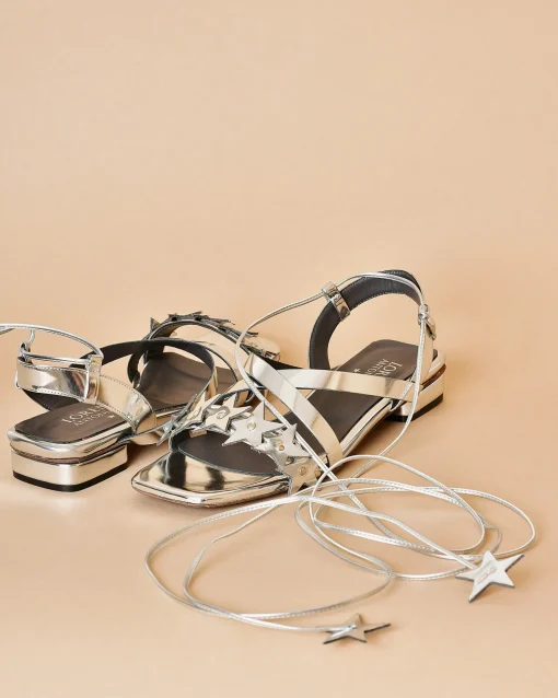 La Piscine Paris Sandales es métallisées Lorena Antoniazzi*Femme Chaussures