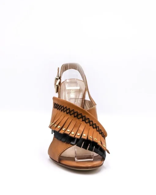 La Piscine Paris Sandales en cuir à franges Just Cavalli.*Femme Chaussures