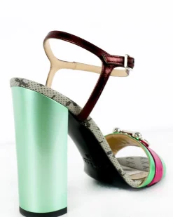 La Piscine Paris Sandales en cuir à logo John Richmond*Femme Chaussures