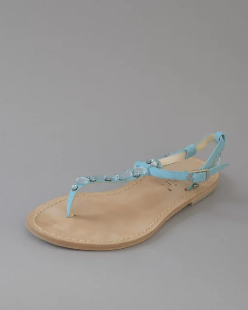 La Piscine Paris Sandales en daim incrustée de cristaux Blumarine*Femme Chaussures