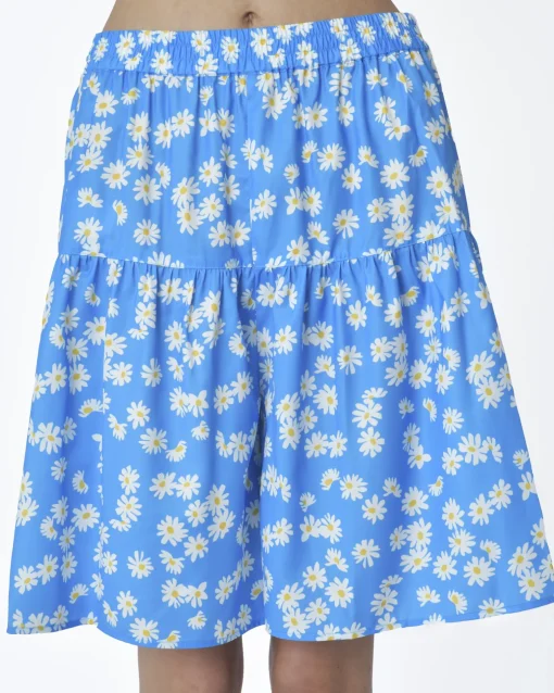 La Piscine Paris Short à motifs marguerite Edward Achour*Femme Bas Femme|Shorts