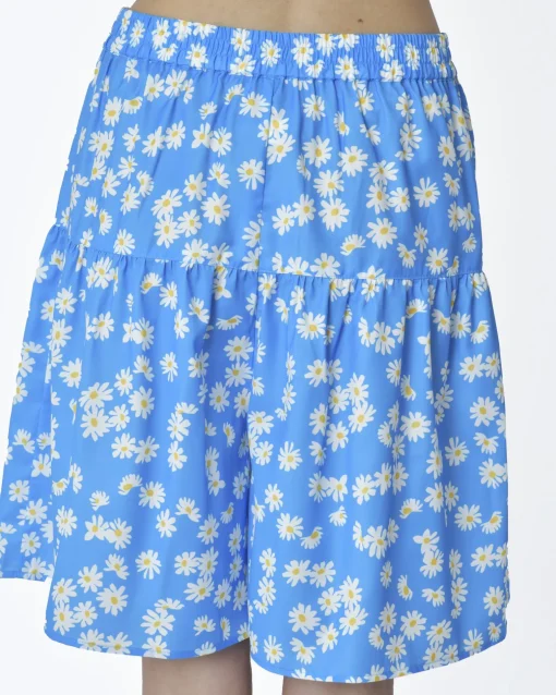 La Piscine Paris Short à motifs marguerite Edward Achour*Femme Bas Femme|Shorts