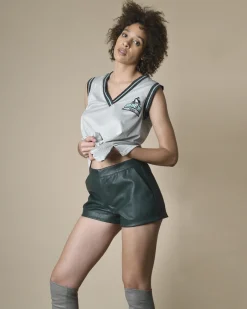 La Piscine Paris Short en cuir synthétique Jijil*Femme Shorts|Bas Femme