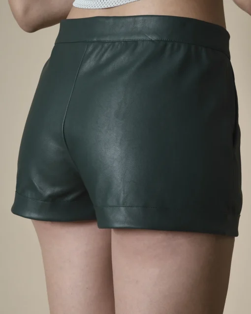 La Piscine Paris Short en cuir synthétique Jijil*Femme Shorts|Bas Femme