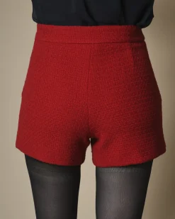 La Piscine Paris Short tweed en laine Edward Achour*Femme Shorts|Bas Femme
