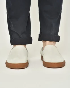 La Piscine Paris Slip-on en daim ivoire Casheart*Homme Chaussures