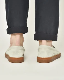 La Piscine Paris Slip-on en daim ivoire Casheart*Homme Chaussures