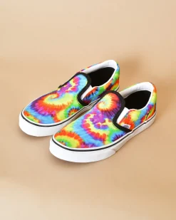 La Piscine Paris Slip-On en tissu tie & dye Vans*Femme Chaussures