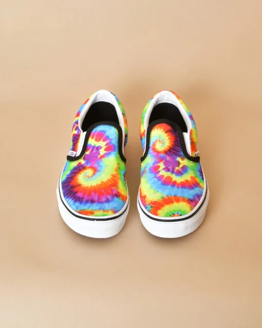 La Piscine Paris Slip-On en tissu tie & dye Vans*Femme Chaussures