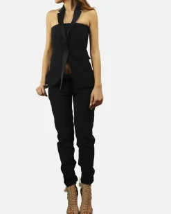 La Piscine Paris Smocking bustier a col Costume National*Femme Tops