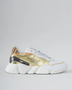 La Piscine Paris Sneakers dorés et s à semelle Serafini*Femme Chaussures