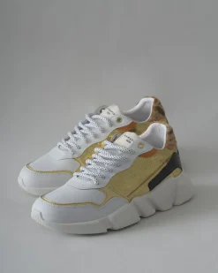 La Piscine Paris Sneakers dorés et s à semelle Serafini*Femme Chaussures