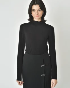 La Piscine Paris Sous-pull en viscose e à capuche Malloni*Femme Pulls & Cardigans