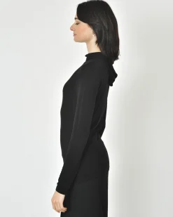 La Piscine Paris Sous-pull en viscose e à capuche Malloni*Femme Pulls & Cardigans