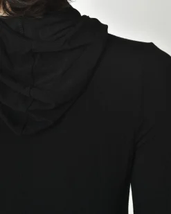 La Piscine Paris Sous-pull en viscose e à capuche Malloni*Femme Pulls & Cardigans
