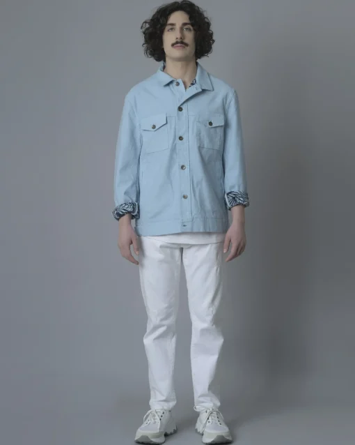 La Piscine Paris Surchemise ciel Woolgroup*Homme Blousons & Vestes