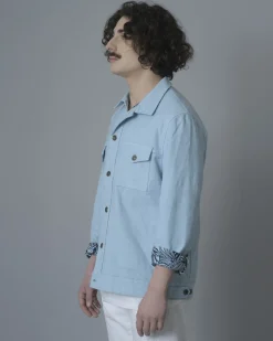 La Piscine Paris Surchemise ciel Woolgroup*Homme Blousons & Vestes