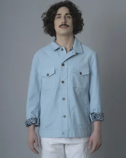 La Piscine Paris Surchemise ciel Woolgroup*Homme Blousons & Vestes