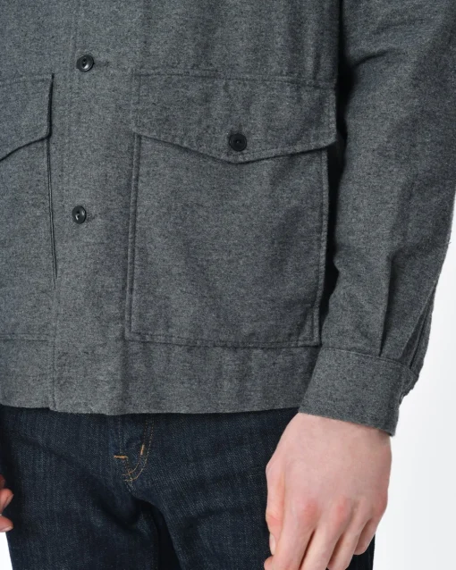 La Piscine Paris Surchemise anthracite Zip Code*Homme Blousons & Vestes