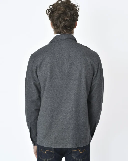 La Piscine Paris Surchemise anthracite Zip Code*Homme Blousons & Vestes