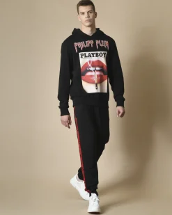La Piscine Paris Sweat à capuche à imprimé Philipp Plein*Homme Sweats
