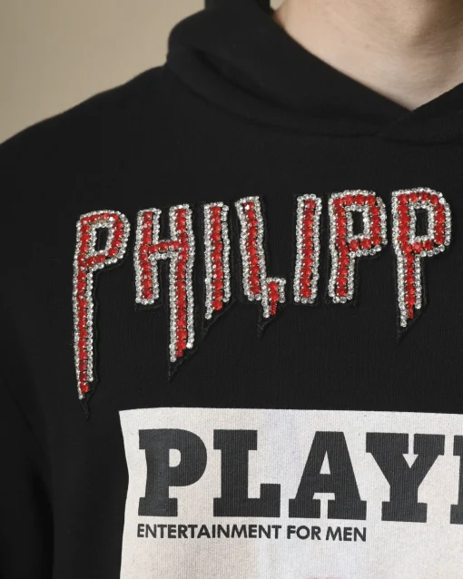 La Piscine Paris Sweat à capuche à imprimé Philipp Plein*Homme Sweats