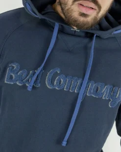 La Piscine Paris Sweat à capuche à logo bouclette Best Company*Homme Sweats