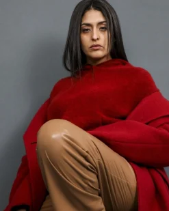 La Piscine Paris Sweat à capuche en maille Vince*Femme Sweats