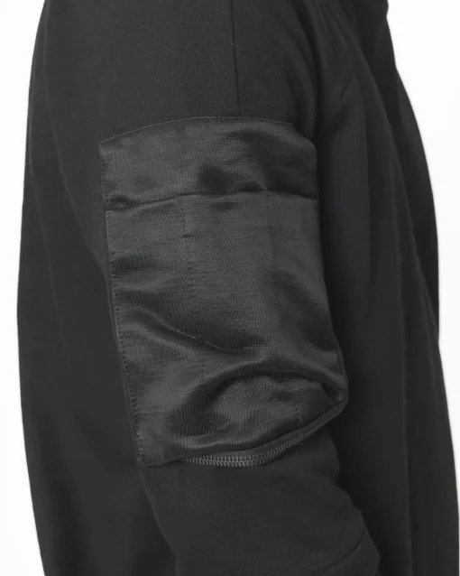 La Piscine Paris Sweat à manche zippée en coton Lost & Found*Homme Sweats|Sportwear