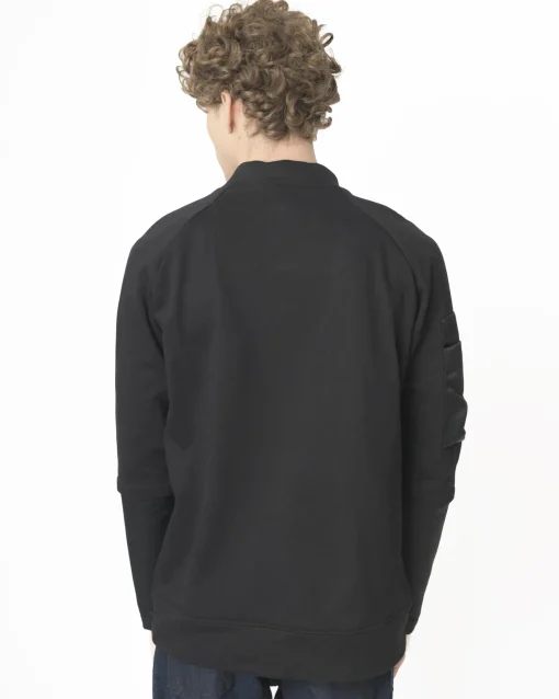 La Piscine Paris Sweat à manche zippée en coton Lost & Found*Homme Sweats|Sportwear