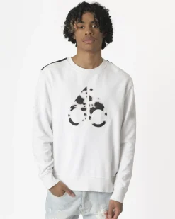 La Piscine Paris Sweat avec logo Moose Knuckles*Homme Sweats|Sportwear